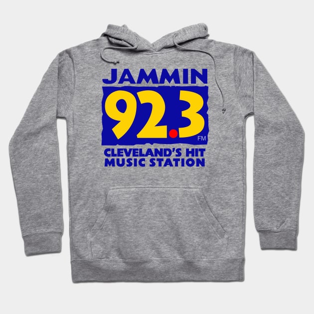 Cleveland Jammin 92.3 WZJM FM Radio Hits Hoodie by carcinojen